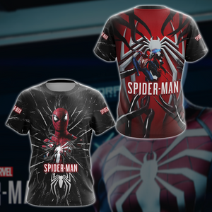 Spider-Man 2 Video Game All Over Printed T-shirt Tank Top Zip Hoodie Pullover Hoodie Hawaiian Shirt Beach Shorts Joggers   