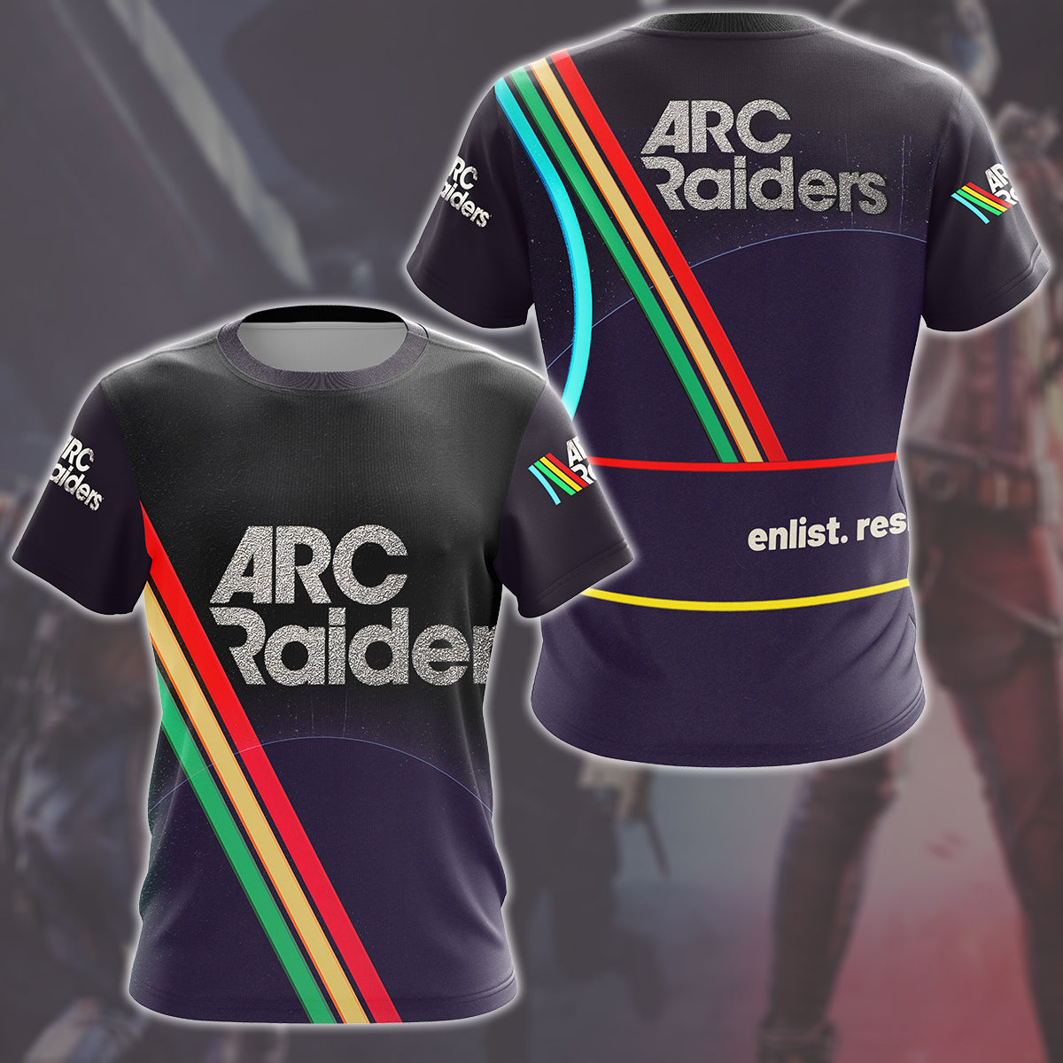 Arc Raiders Video Game All Over Printed T-shirt Tank Top Zip Hoodie Pullover Hoodie Hawaiian Shirt Beach Shorts Joggers
