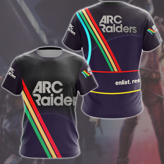 Arc Raiders Video Game All Over Printed T-shirt Tank Top Zip Hoodie Pullover Hoodie Hawaiian Shirt Beach Shorts Joggers