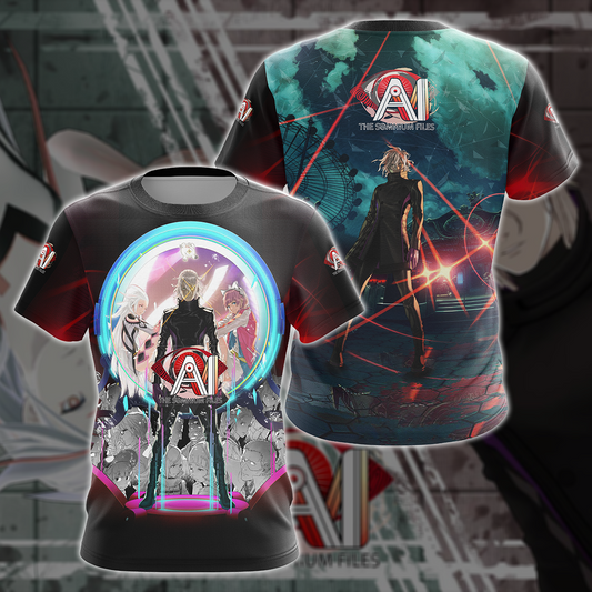 AI: The Somnium Files Video Game All Over Printed T-shirt Tank Top Zip Hoodie Pullover Hoodie Hawaiian Shirt Beach Shorts Joggers T-shirt