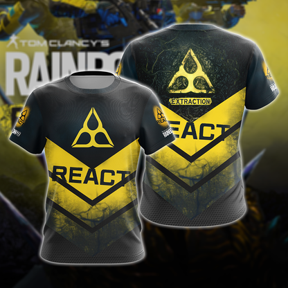 Tom Clancy Rainbow Six Extraction All Over Print T-shirt Tank Top Zip Hoodie Pullover Hoodie Hawaiian Shirt Beach Shorts Jogger T-shirt