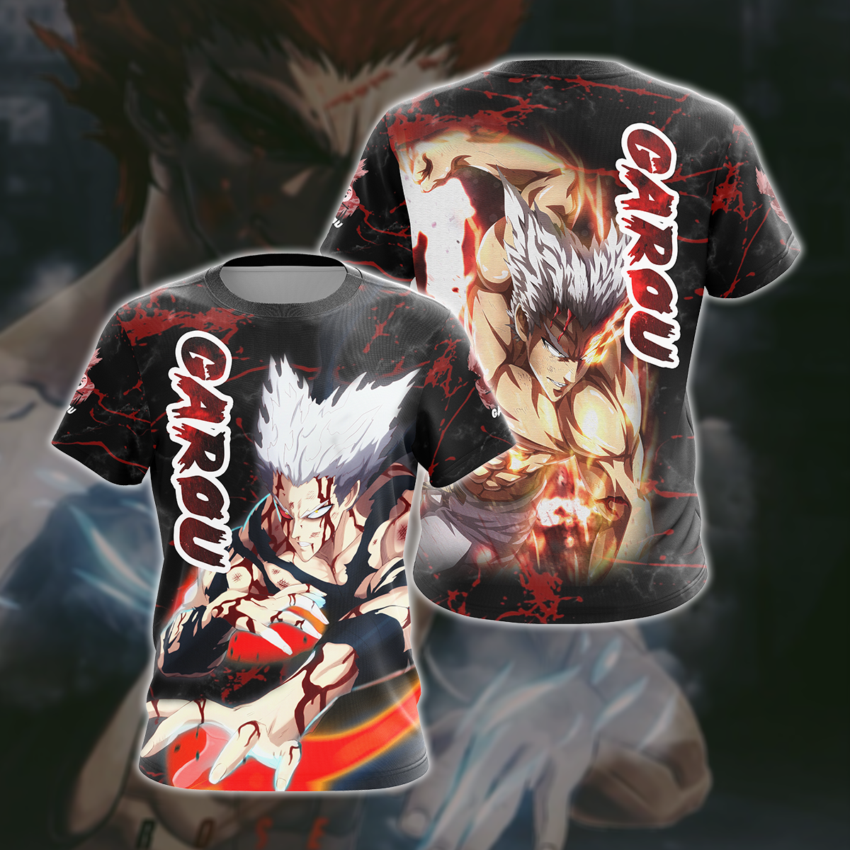 One Punch Man Garou 3D All Over Print T-shirt Tank Top Zip Hoodie Pullover Hoodie Hawaiian Shirt Beach Shorts Jogger T-shirt