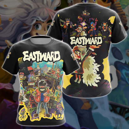 Eastward Video Game 3D All Over Printed T-shirt Tank Top Zip Hoodie Pullover Hoodie Hawaiian Shirt Beach Shorts Joggers T-shirt