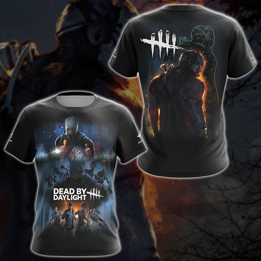 Dead by Daylight Video Game 3D All Over Printed T-shirt Tank Top Zip Hoodie Pullover Hoodie Hawaiian Shirt Beach Shorts Jogger T-shirt