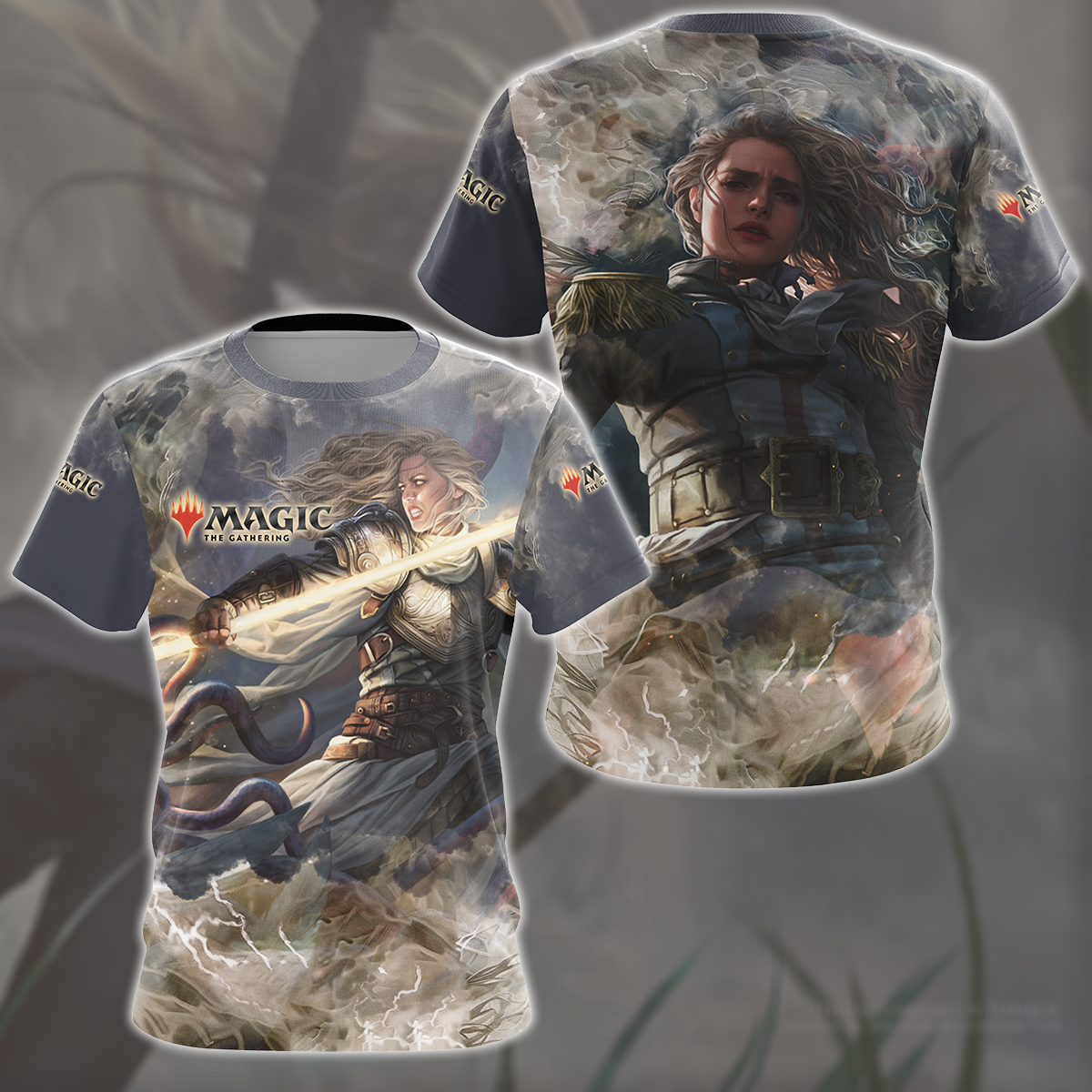 Magic: The Gathering Thalia Video Game All Over Printed T-shirt Tank Top Zip Hoodie Pullover Hoodie Hawaiian Shirt Beach Shorts Joggers T-shirt S 