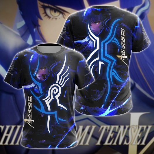 Shin Megami Tensei V 3D All Over Print T-shirt Tank Top Zip Hoodie Pullover Hoodie Hawaiian Shirt Beach Shorts Jogger T-shirt