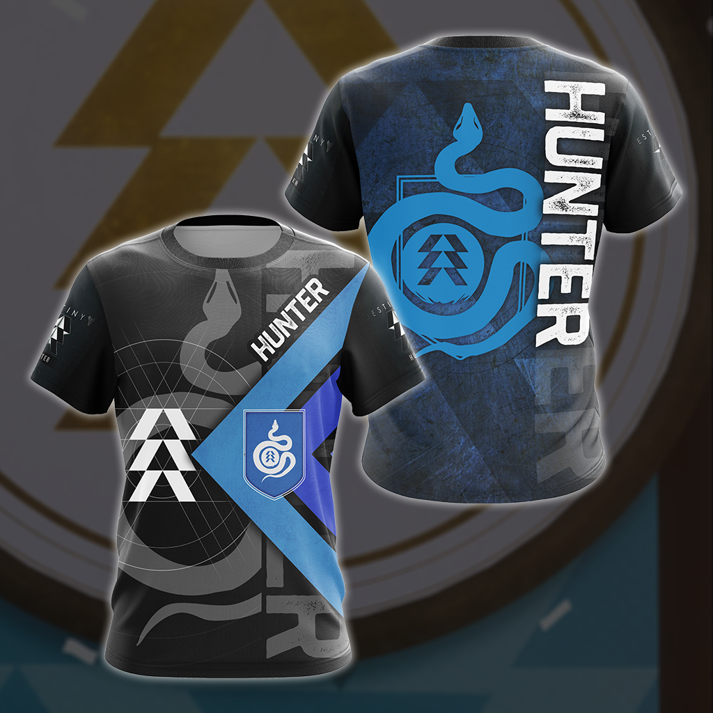 Destiny Hunter All Over Print T-shirt Tank Top Zip Hoodie Pullover Hoodie Hawaiian Shirt T-shirt