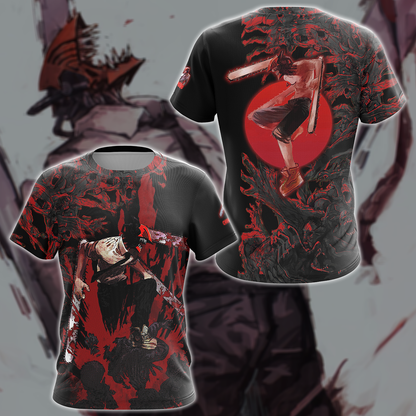 Chainsaw Man Anime Anime Manga 3D All Over Printed T-shirt Tank Top Zip Hoodie Pullover Hoodie Hawaiian Shirt Beach Shorts Jogger T-shirt