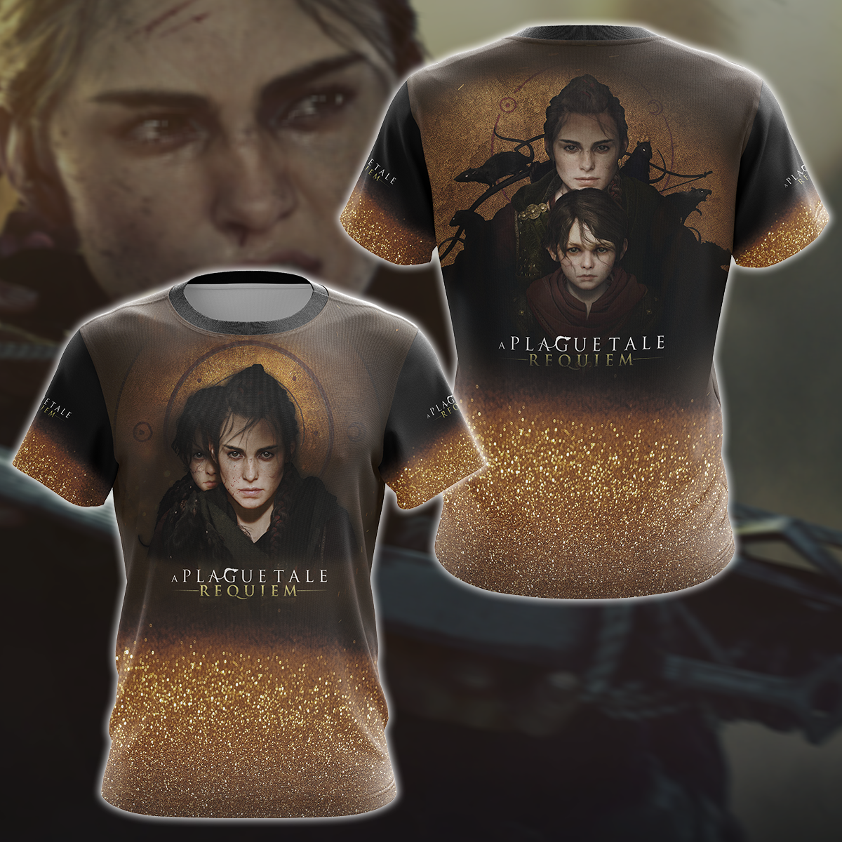 Plague Tale: Requiem Video Game 3D All Over Print T-shirt Tank Top Zip Hoodie Pullover Hoodie Hawaiian Shirt Beach Shorts Jogger T-shirt