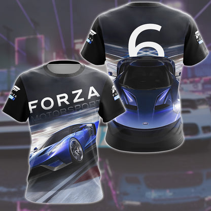 Forza Horizon 6 Video Game All Over Printed T-shirt Tank Top Zip Hoodie Pullover Hoodie Hawaiian Shirt Beach Shorts Joggers