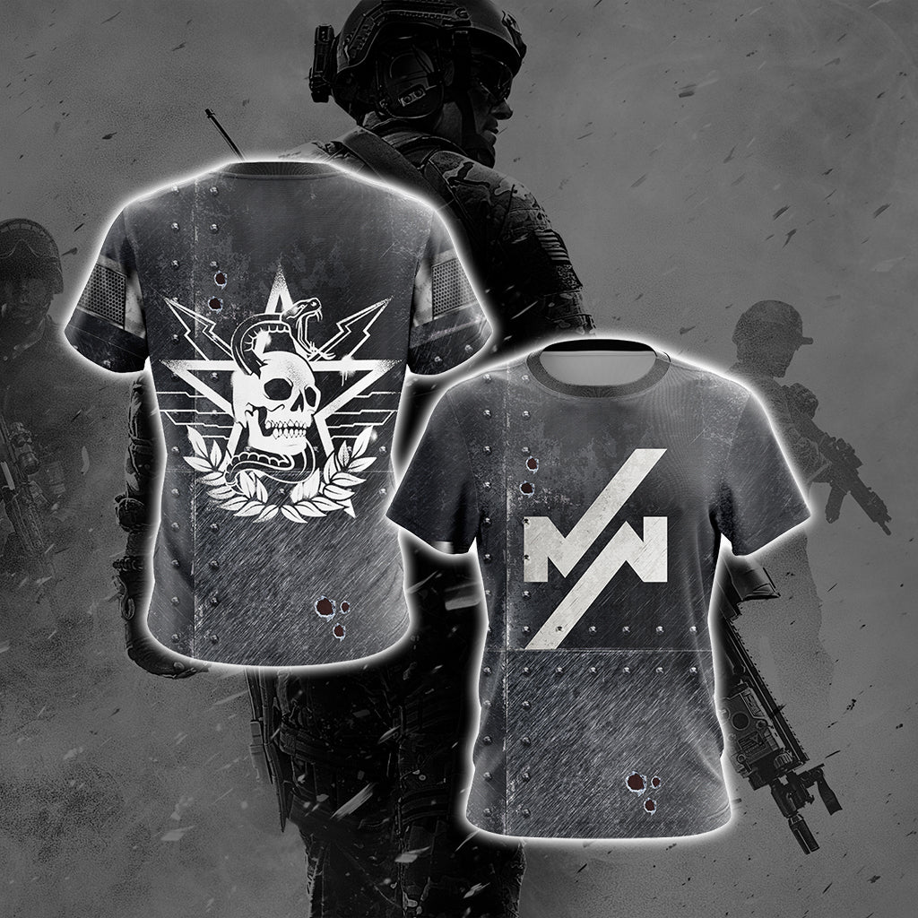 Call of Duty Modern Warfare Unisex 3D T-shirt   