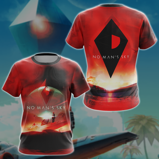 No Man's Sky Video Game 3D All Over Printed T-shirt Tank Top Zip Hoodie Pullover Hoodie Hawaiian Shirt Beach Shorts Jogger T-shirt