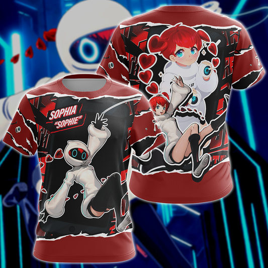 Persona 5 Strikers Sophia Video Game 3D All Over Print T-shirt Tank Top Zip Hoodie Pullover Hoodie Hawaiian Shirt Beach Shorts Jogger T-shirt