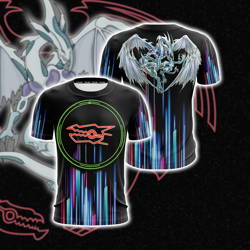 Yu-Gi-Oh! Stardust Dragon New 3D T-shirt   