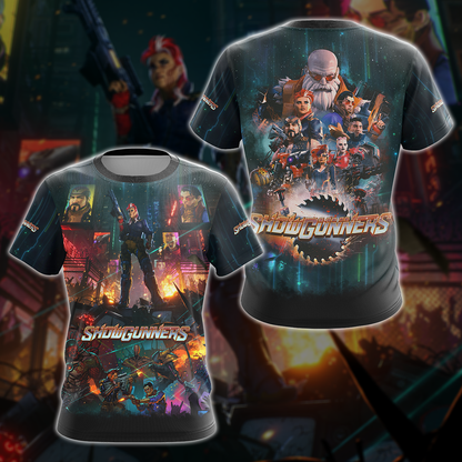 Showgunners Video Game 3D All Over Printed T-shirt Tank Top Zip Hoodie Pullover Hoodie Hawaiian Shirt Beach Shorts Jogger T-shirt