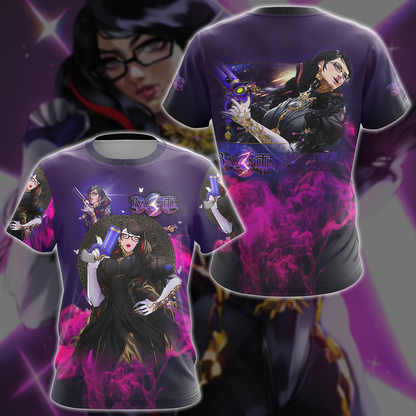 Bayonetta 3 Video Game 3D All Over Print T-shirt Tank Top Zip Hoodie Pullover Hoodie Hawaiian Shirt Beach Shorts Jogger T-shirt