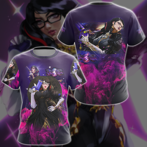 Bayonetta 3 Video Game 3D All Over Print T-shirt Tank Top Zip Hoodie Pullover Hoodie Hawaiian Shirt Beach Shorts Jogger T-shirt S 