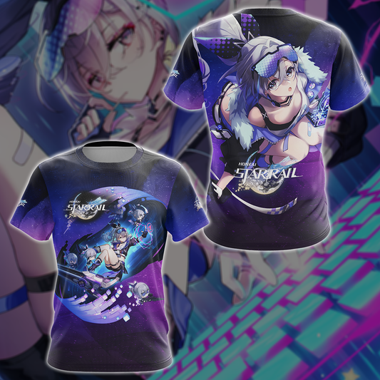 Honkai Star Rail Video Game 3D All Over Printed T-shirt Tank Top Zip Hoodie Pullover Hoodie Hawaiian Shirt Beach Shorts Jogger T-shirt