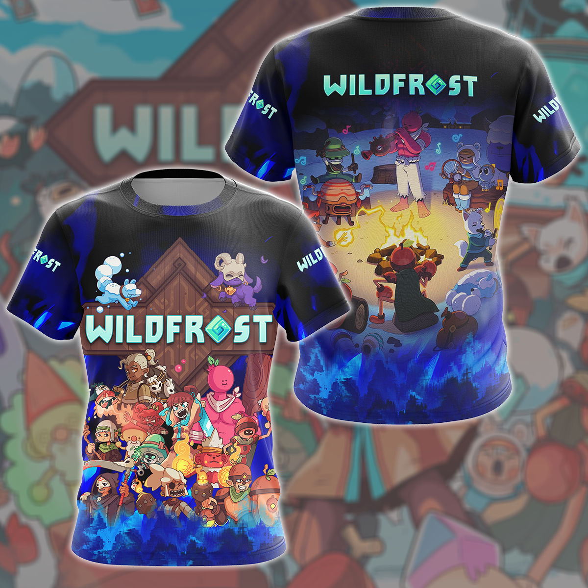 Wildfrost Video Game All Over Printed T-shirt Tank Top Zip Hoodie Pullover Hoodie Hawaiian Shirt Beach Shorts Joggers T-shirt S 