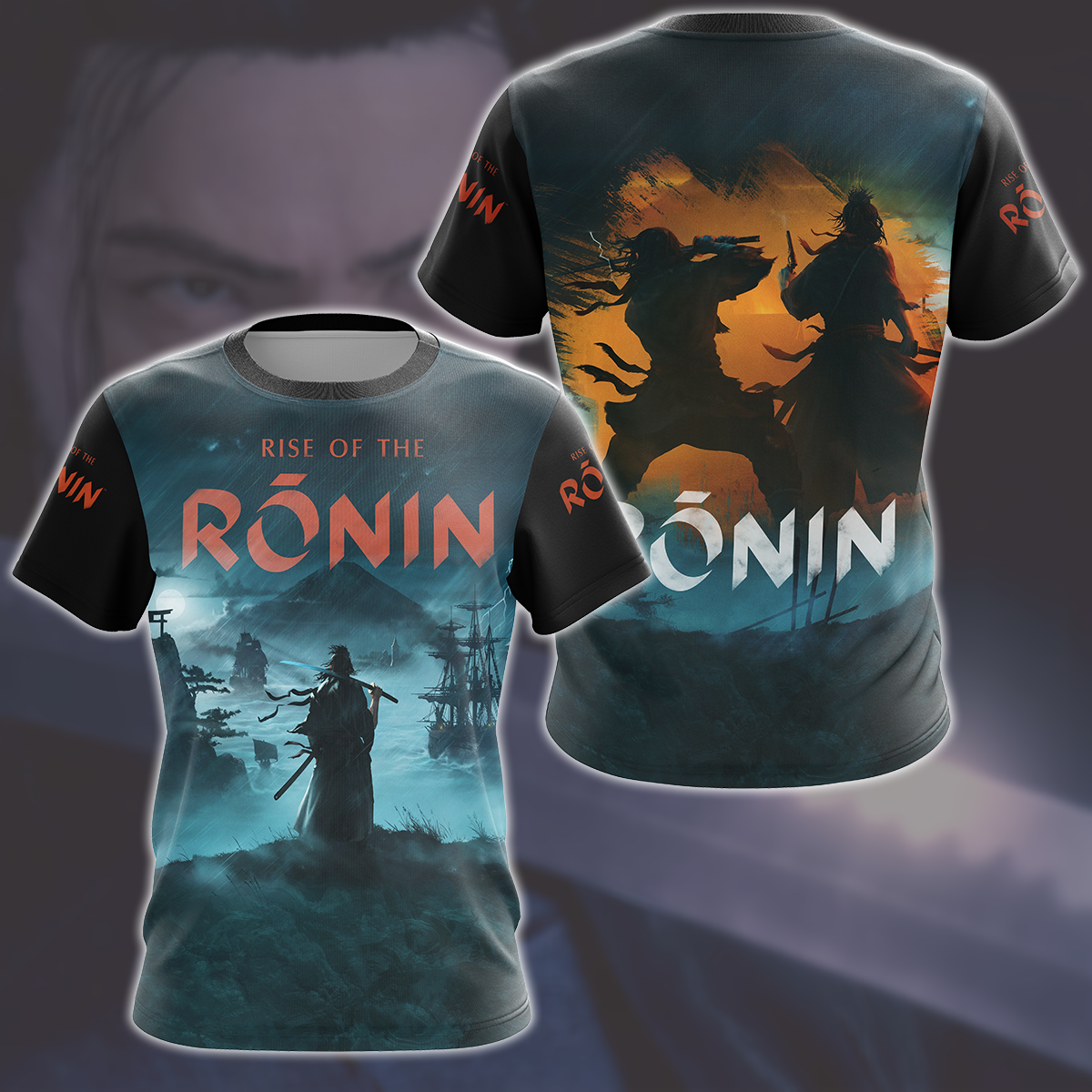 Rise of the Ronin Video Game All Over Printed T-shirt Tank Top Zip Hoodie Pullover Hoodie Hawaiian Shirt Beach Shorts Joggers