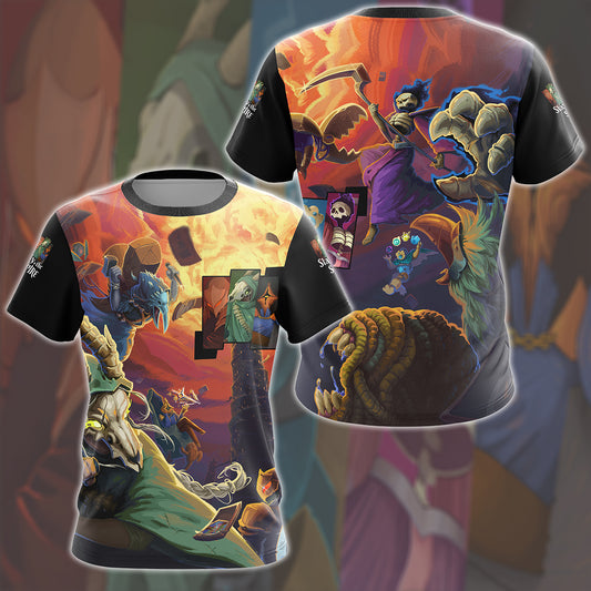Slay the Spire 2 Video Game All Over Printed T-shirt Tank Top Zip Hoodie Pullover Hoodie Hawaiian Shirt Beach Shorts Joggers