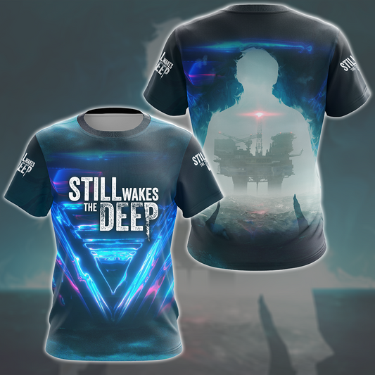 Still Wakes the Deep Video Game All Over Printed T-shirt Tank Top Zip Hoodie Pullover Hoodie Hawaiian Shirt Beach Shorts Joggers T-shirt S 