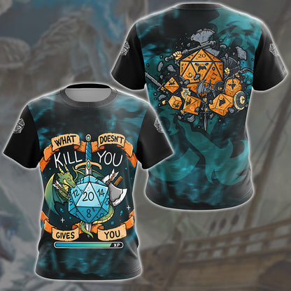Dungeons & Dragons Video Game All Over Printed T-shirt Tank Top Zip Hoodie Pullover Hoodie Hawaiian Shirt Beach Shorts Joggers