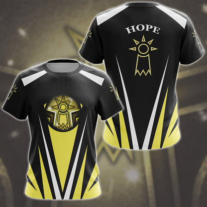 Digimon Crest Of Hope Video Game All Over Printed T-shirt Tank Top Zip Hoodie Pullover Hoodie Hawaiian Shirt Beach Shorts Joggers T-shirt