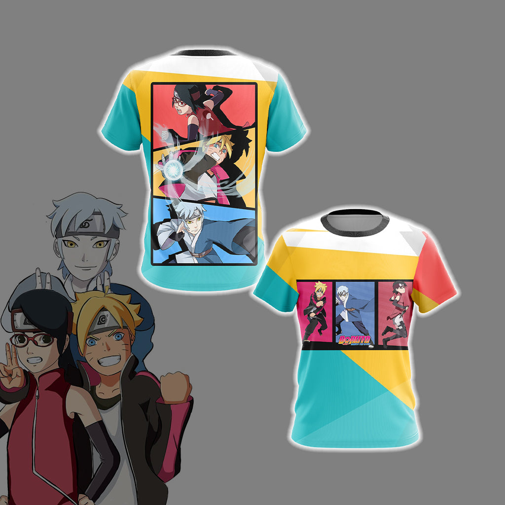 Naruto the Movie - Boruto Unisex 3D T-shirt   