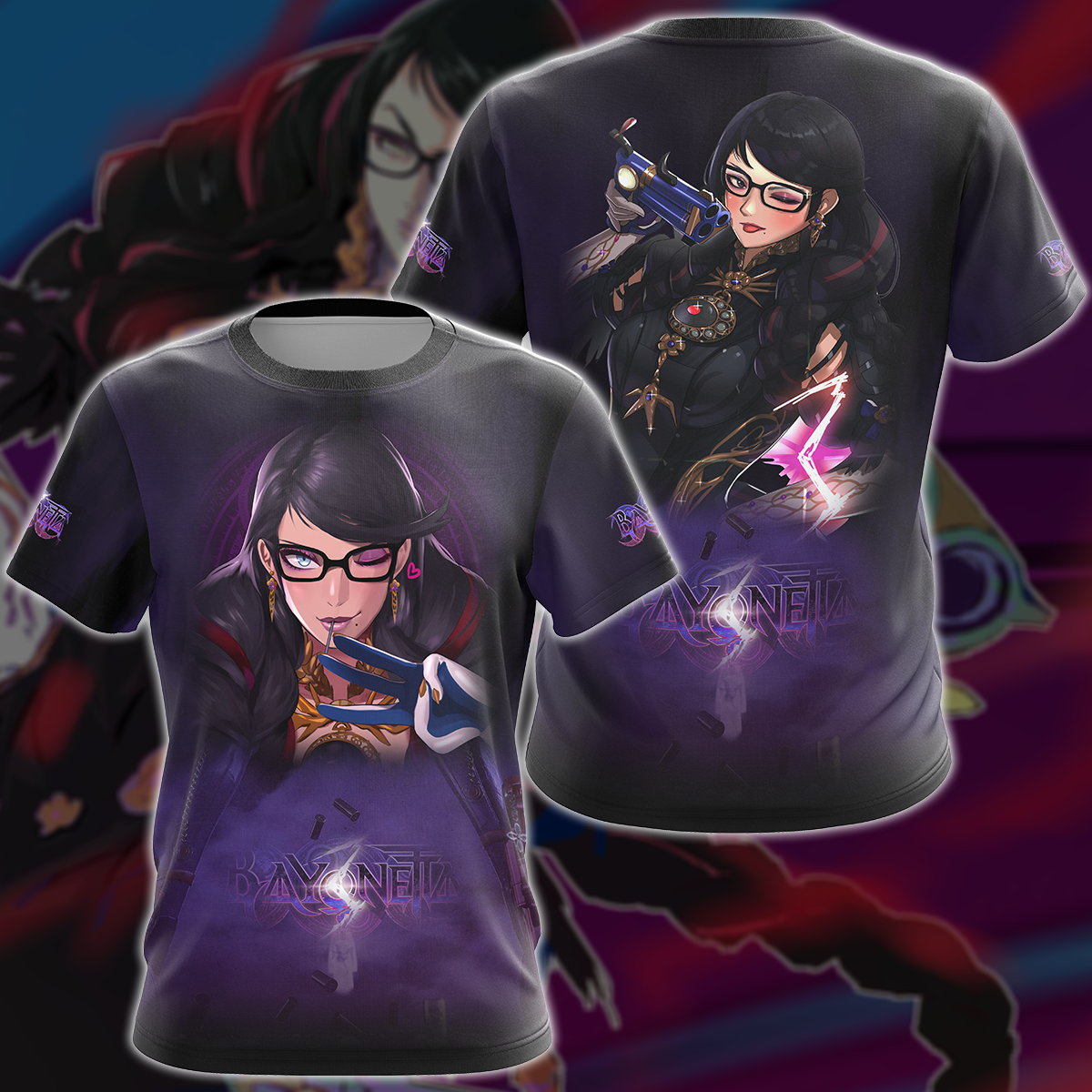 Bayonetta 3 Video Game 3D All Over Print T-shirt Tank Top Zip Hoodie Pullover Hoodie Hawaiian Shirt Beach Shorts Jogger T-shirt