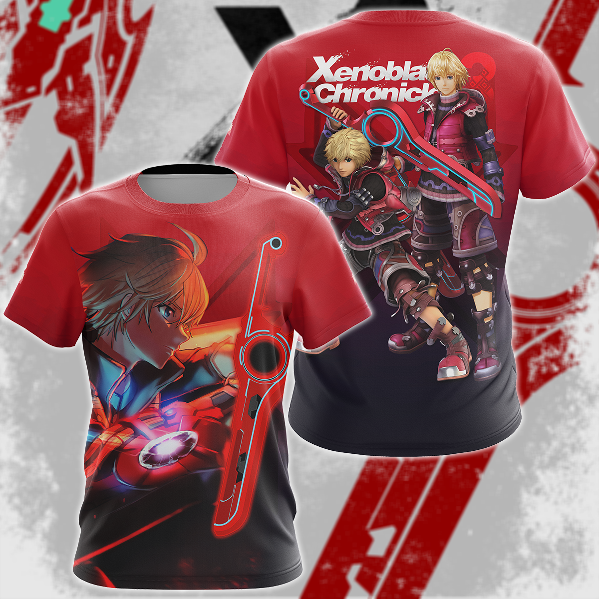 Xenoblade Chronicles 3 Video Game 3D All Over Print T-shirt Tank Top Zip Hoodie Pullover Hoodie Hawaiian Shirt Beach Shorts Jogger T-shirt S 