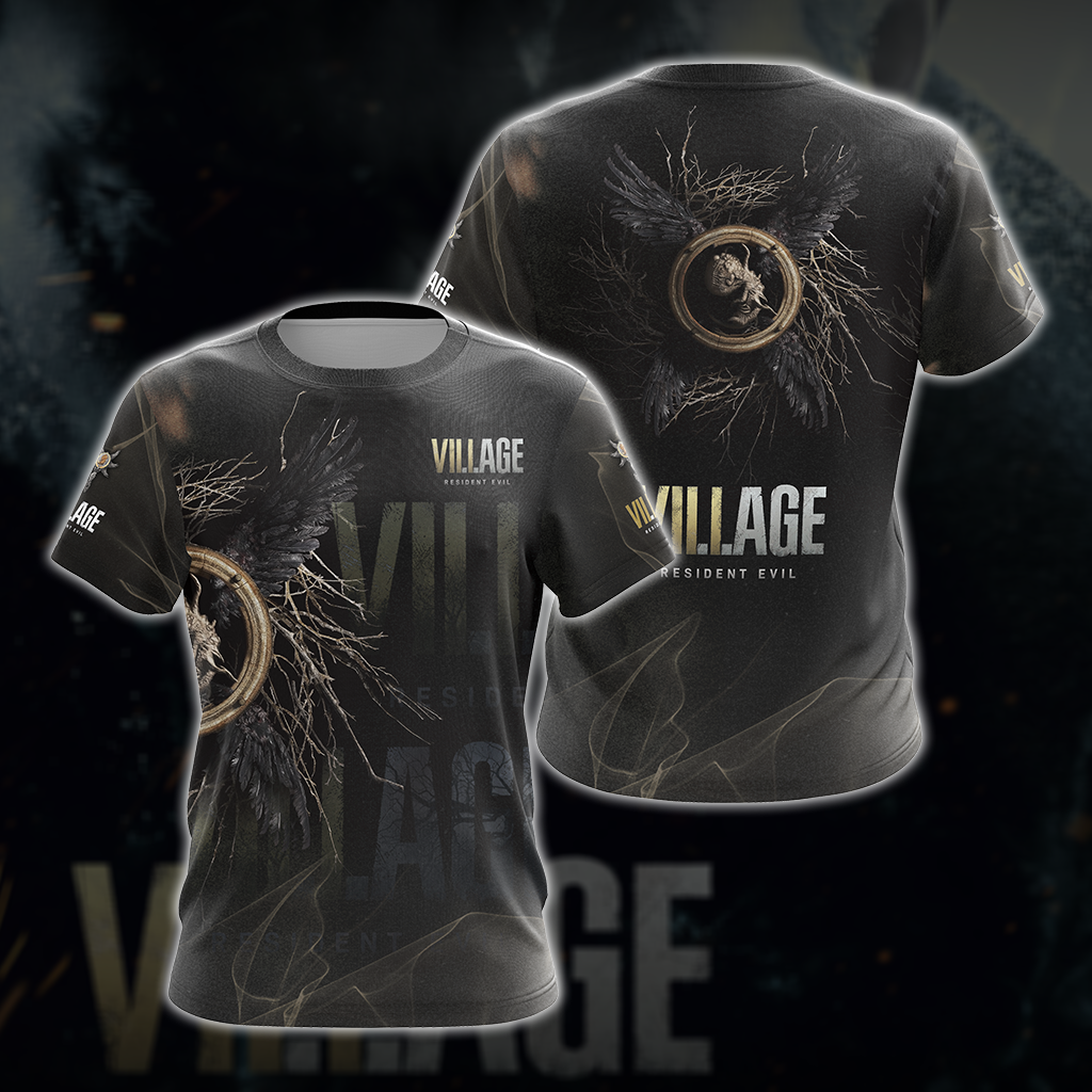 Resident Evil Village All Over Print T-shirt Tank Top Zip Hoodie Pullover Hoodie Hawaiian Shirt T-shirt