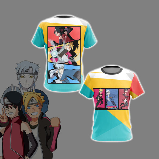 Naruto the Movie - Boruto Unisex 3D T-shirt   