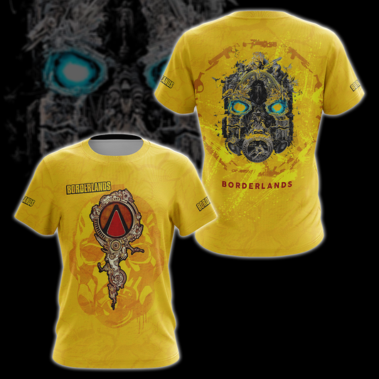 Borderlands Video Game 3D All Over Printed T-shirt Tank Top Zip Hoodie Pullover Hoodie Hawaiian Shirt Beach Shorts Jogger T-shirt