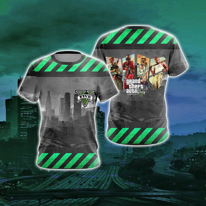 Grand Theft Auto V New Style Unisex 3D T-shirt
