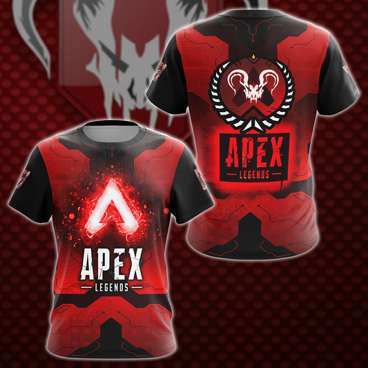 Apex Legends Video Game 3D All Over Printed T-shirt Tank Top Zip Hoodie Pullover Hoodie Hawaiian Shirt Beach Shorts Jogger T-shirt