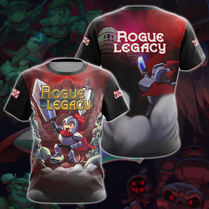 Rogue Legacy 2 Video Game All-Over T-shirt Hoodie Tank Top Hawaiian Shirt Beach Shorts Joggers T-shirt