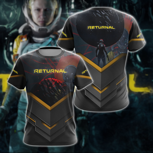 Returnal 3D All Over Print T-shirt Tank Top Zip Hoodie Pullover Hoodie Hawaiian Shirt Beach Shorts Jogger T-shirt
