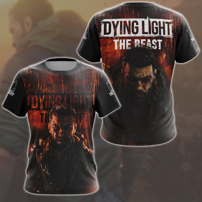 Dying Light: The Beast Video Game All Over Printed T-shirt Tank Top Zip Hoodie Pullover Hoodie Hawaiian Shirt Beach Shorts Joggers T-shirt