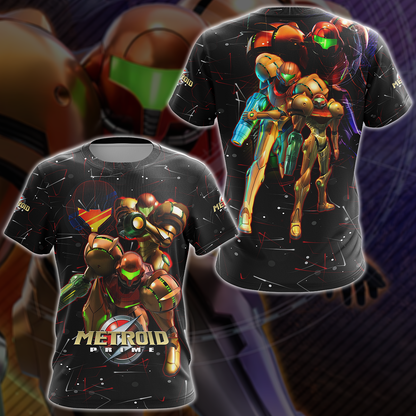 Metroid Prime Remastered Video Game 3D All Over Printed T-shirt Tank Top Zip Hoodie Pullover Hoodie Hawaiian Shirt Beach Shorts Jogger T-shirt