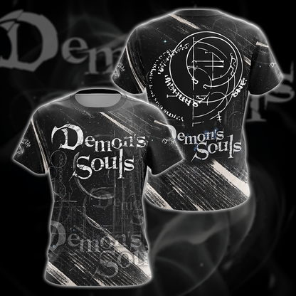 Demon's Souls All Over Print T-shirt Tank Top Zip Hoodie Pullover Hoodie Hawaiian Shirt T-shirt