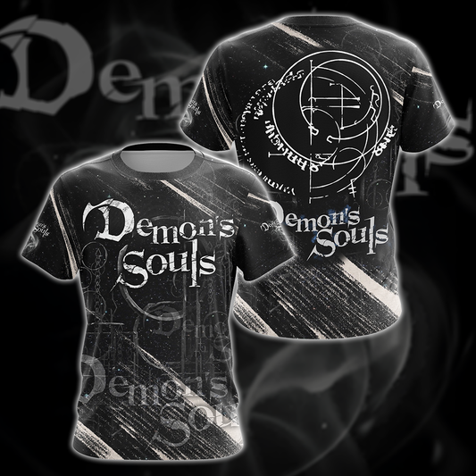 Demon's Souls All Over Print T-shirt Tank Top Zip Hoodie Pullover Hoodie Hawaiian Shirt T-shirt