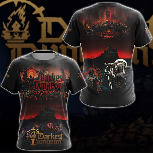 Darkest Dungeon Video Game 3D All Over Print T-shirt Tank Top Zip Hoodie Pullover Hoodie Hawaiian Shirt Beach Shorts Jogger T-shirt