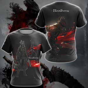 Bloodborne Video Game 3D All Over Printed T-shirt Tank Top Zip Hoodie Pullover Hoodie Hawaiian Shirt Beach Shorts Jogger T-shirt S 