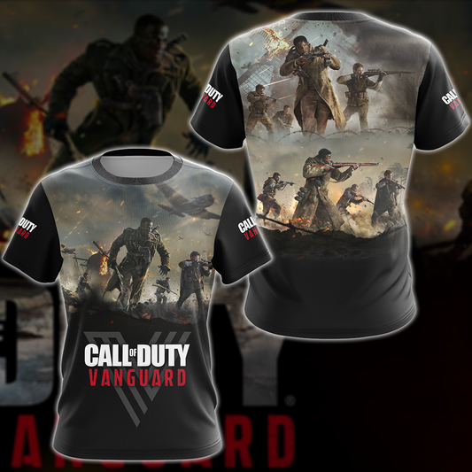 Call of Duty: Vanguard Video Game 3D All Over Print T-shirt Tank Top Zip Hoodie Pullover Hoodie Hawaiian Shirt Beach Shorts Jogger T-shirt