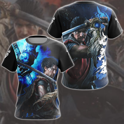 Onimusha: Way of the Sword Video Game All Over Printed T-shirt Tank Top Zip Hoodie Pullover Hoodie Hawaiian Shirt Beach Shorts Joggers