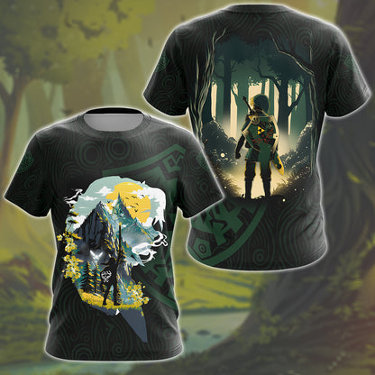 The Legend of Zelda Ballad Of The Hero Video Game All Over Printed T-shirt Tank Top Zip Hoodie Pullover Hoodie Hawaiian Shirt Beach Shorts Joggers