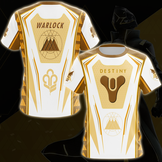 Destiny Warlock Video Game All Over Printed T-shirt Tank Top Zip Hoodie Pullover Hoodie Hawaiian Shirt Beach Shorts Joggers T-shirt