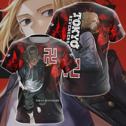 Tokyo Revengers 3D All Over Print T-shirt Tank Top Zip Hoodie Pullover Hoodie Hawaiian Shirt Beach Shorts Jogger T-shirt