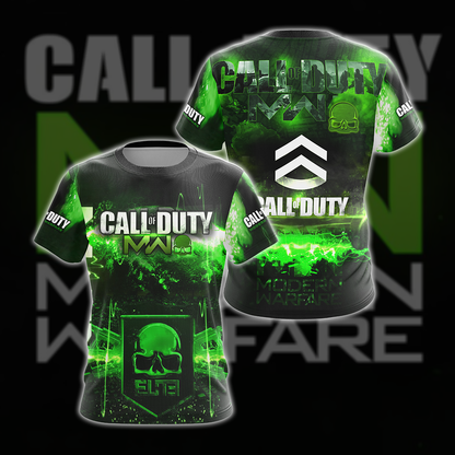 Call of Duty: Modern Warfare All Over Print T-shirt Tank Top Zip Hoodie Pullover Hoodie Hawaiian Shirt T-shirt